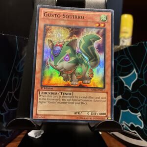 Gusto Squirro [1st Edition] HA06-EN011 YuGiOh Hidden Arsenal 6: Omega Xyz Foil
